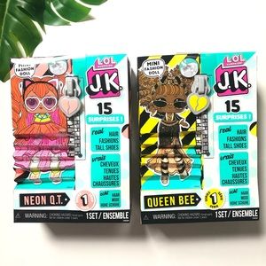 LOL SURPRISE JK Series 1 - Neon QT and Queen Bee NEW
